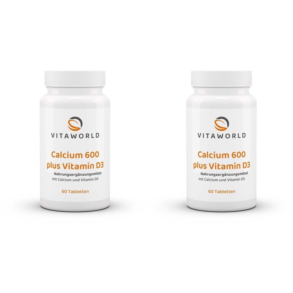 Calcium 600 plus D3 Tabletten 2x 2x60 St