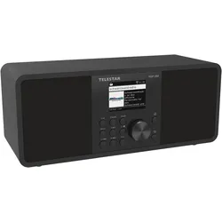 Telestar TOP 250 (DAB+, FM, Internetradio, Bluetooth, WLAN), Radio, Schwarz