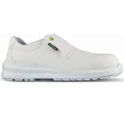 Sicherheitshalbschuhe S2 "CLIFF" Green - 35 - Weiß
