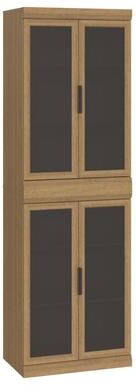 ClosetMaid Mosaics Stackable 6-Shelf 4-Door Cabinet Closet Organizer