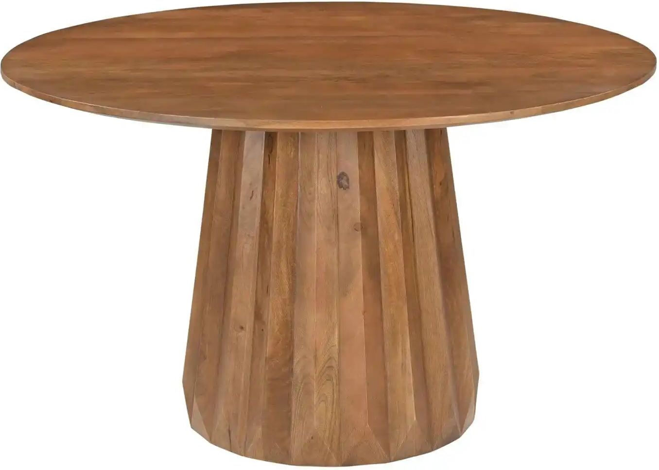 Höffner Esstisch   ¦ holzfarben ¦ Maße (cm): H: 76  Ø: 130