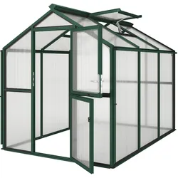 KGT Gewächshaus "Galant III",tannengrün,6,7 m2