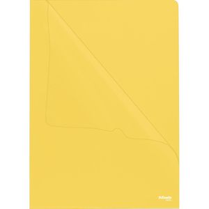Esselte Sichthüllen 54842, A4, genarbt, 0,11mm, aus PP, gelb, 100 Stück