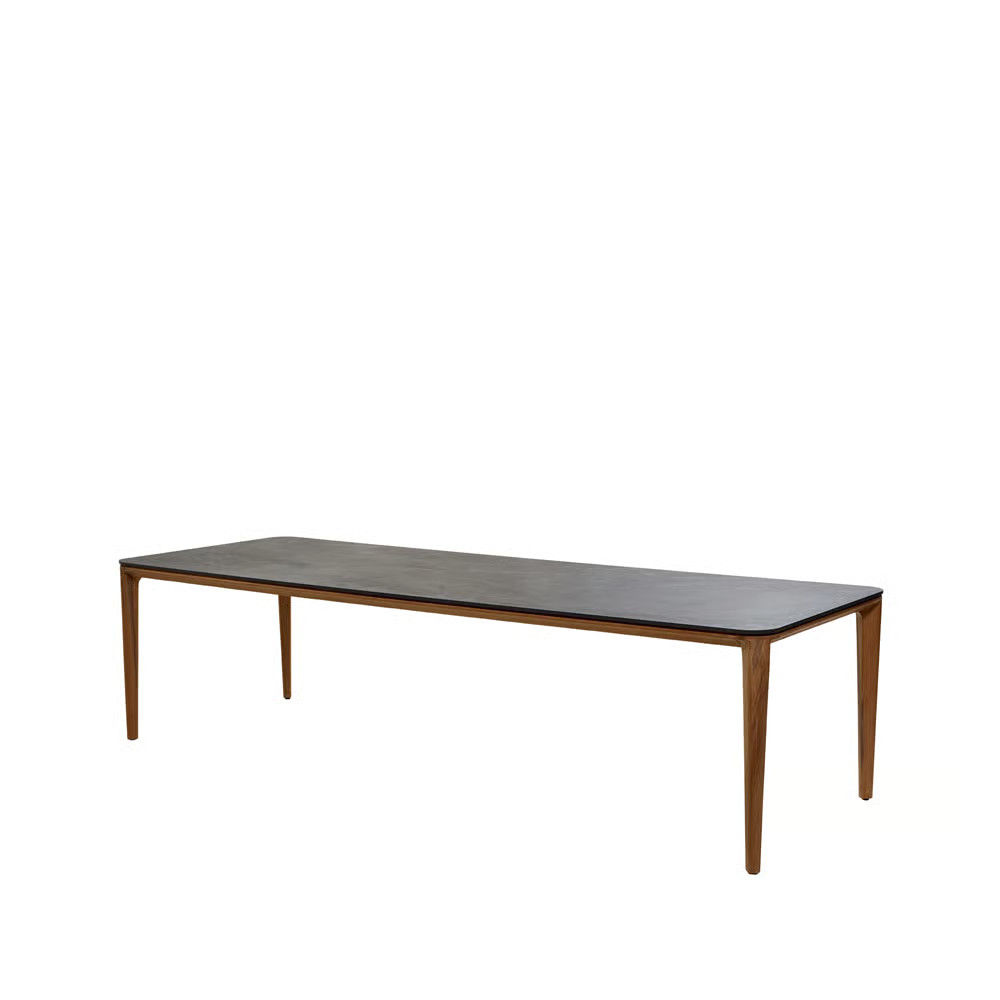 Cane-line Aspect eettafel Fossil black-teak 280 cm