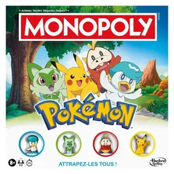 Hasbro Gaming Monopoly Pokemon, f (Französisch, 2 - 4 Spieler)
