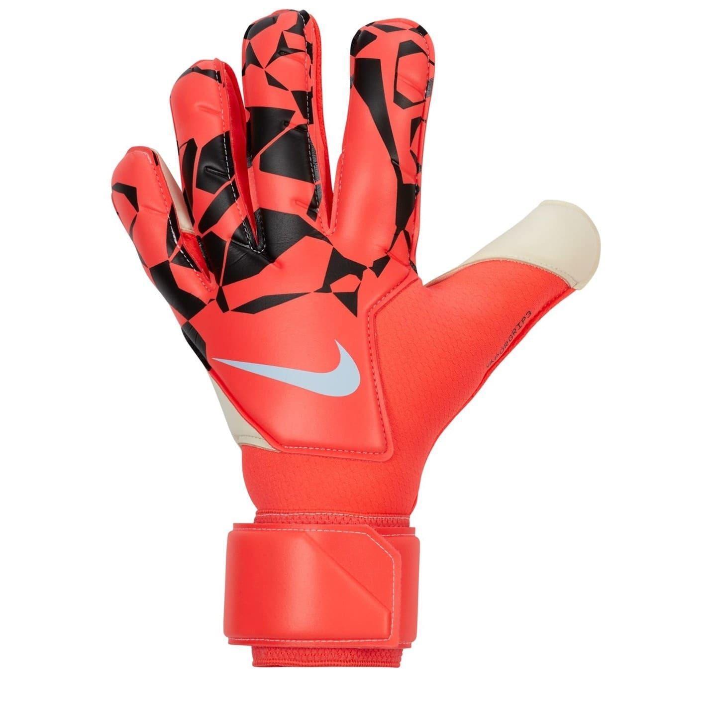 Nike - "Vapor" Torhüter-Handschuhe für Herren/Damen Unisex (Rot/Schwarz)