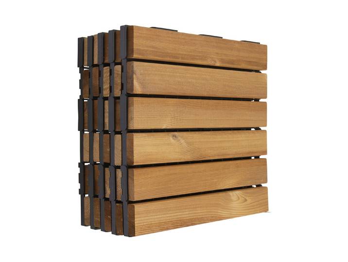 Fliese Thermo Kiefer 30 × 30 cm 5 Stück