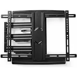 Nedis Vollbewegliche-TV-Wandhalterung, 37-80" (Wand, 50 kg, 37" - 80"), TV Wandhalterung, Schwarz