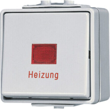Jung Heizung Notschalter Univ.Aus-Wechsel 606 HW (606HW)