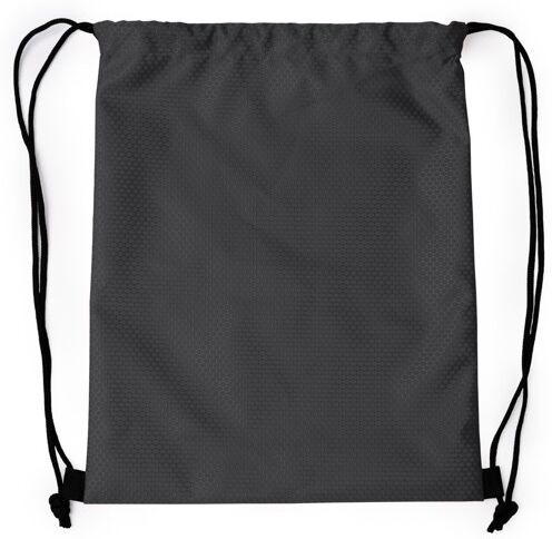 Sac à dos en corde publicitaire en polyester 600D Creek noir TAILLE UNIQUE ADULTE