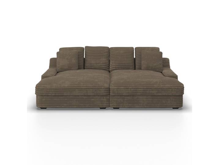 Big Sofa Loveseat Eleonora Braun Cord