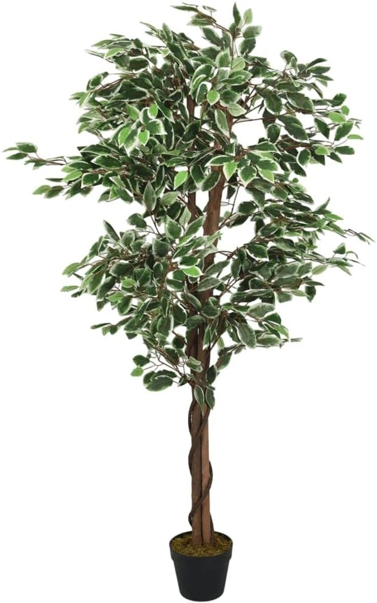 Kunstmatige groene boom met 756 bladeren, 150 cm