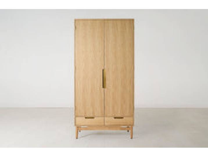 Kleiderschrank 01, Eiche