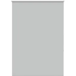 vidaXL Verdunkelungsrollo Hellgrau 110x130cm Stoffbreite 105,7cm