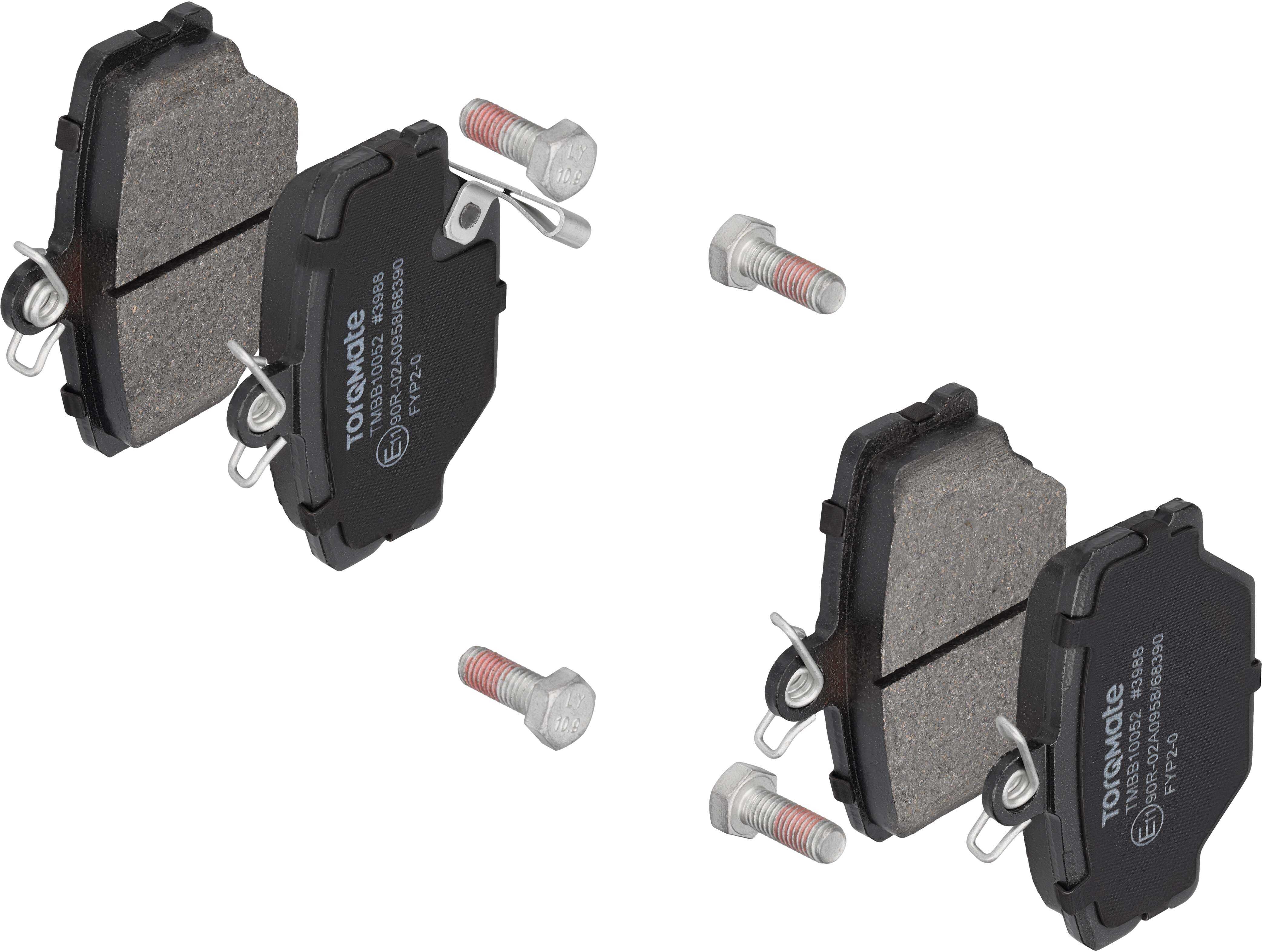 Torqmate Bremsbelagsatz, Scheibenbremse Tmbb10052 Für Smart