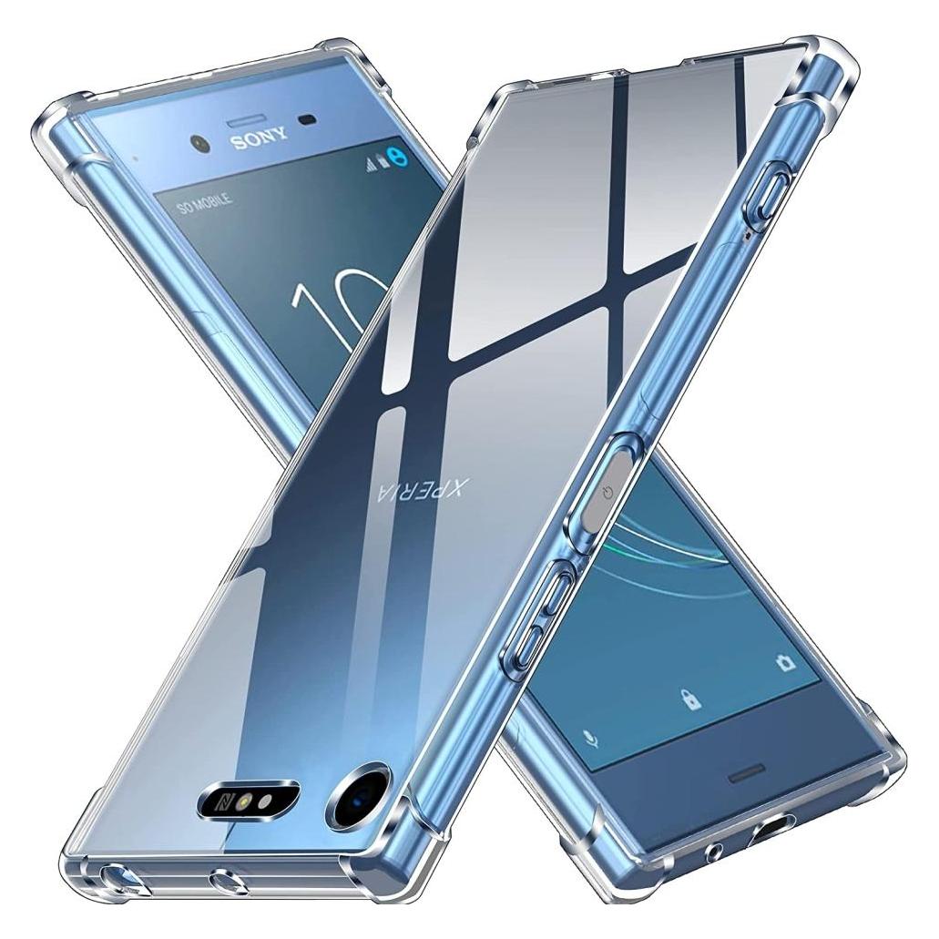 Screenguard Sony Xperia XZ1 Hülle Crystal Soft Airbag Bumper (Sony Xperia XZ1) (00031247)