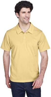 Team 365 TT21 Men's Command Snag Protection Polo Shirt in Sport Vegas Gold size 3XL   Polyester