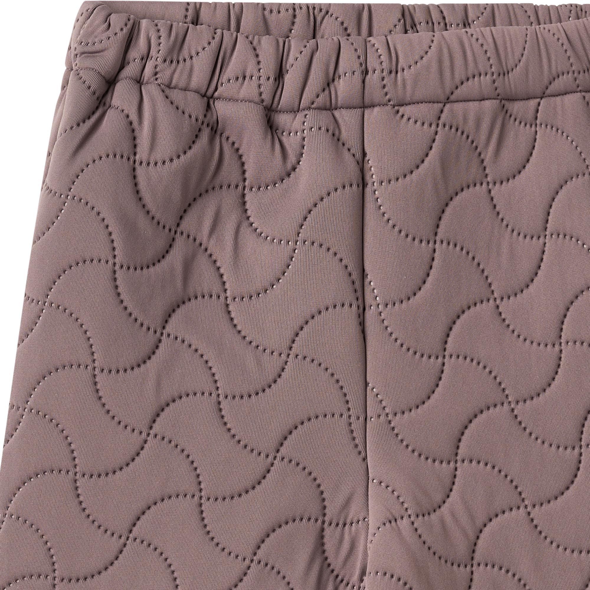 Thermohose WHEAT "Thermo Pants Alex", Kinder, Gr. 152, N-Gr, braun (2378 plum), Web, Obermaterial: 100% Polyester, unifarben, regular fit lang, Hosen Thermohose, Kunstfaser, wasserdicht, Reflektor 2378 plum 152, N-Gr