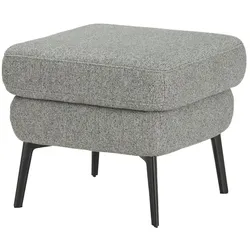 SCHÖNER WOHNEN Kollektion Hocker  Amadeo ¦ grau ¦ Maße (cm): B: 52 H: 44 T: 52.0