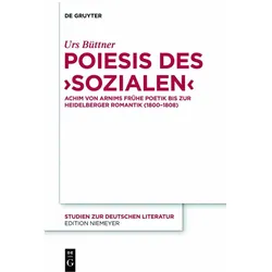 Poiesis des ‚Sozialen‘, Fachbücher von Urs Büttner
