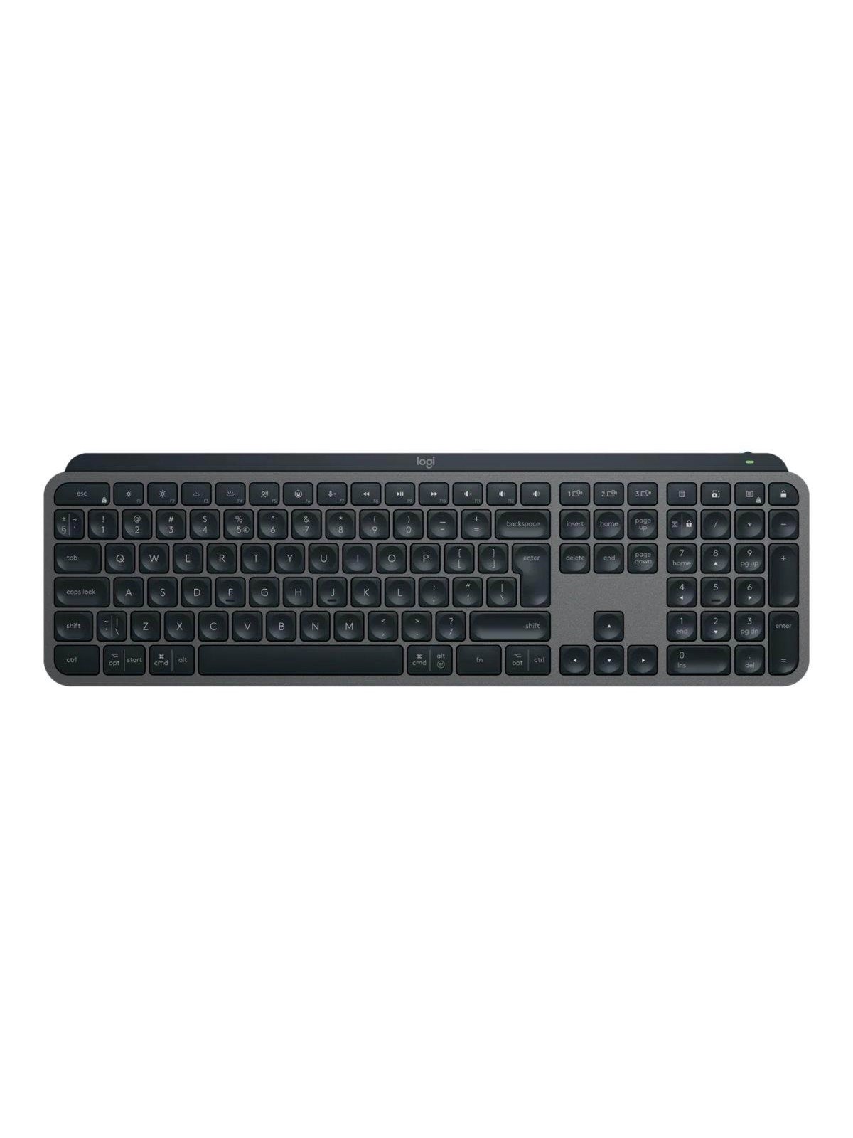 Logitech MX Keys S Graphite - UK - Tastatur - Englisch (UK) - Schwarz