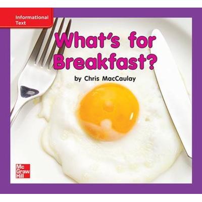 Reading Wonders Leveled Reader What's for Breakfast?: Ell Unit 9 Week 3 Grade K
