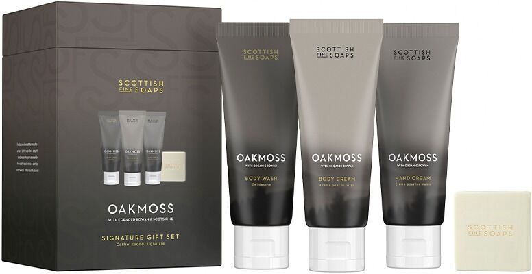 Scottish Fine Soaps Oakmoss Signature Gift Set