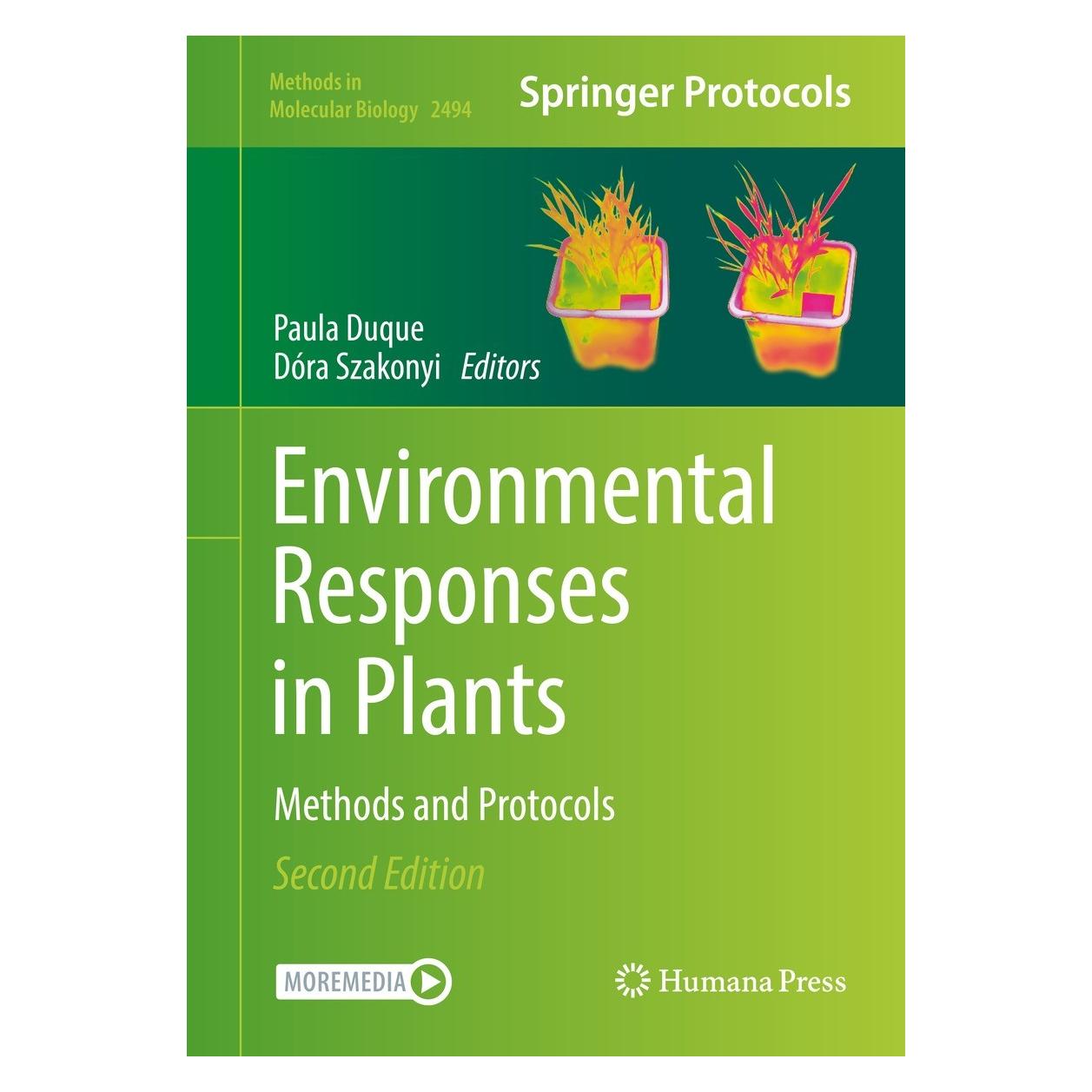 Springer Environmental Responses in Plants (Englisch, Hardcover, Dóra Szakonyi, Paula Duque) (9781071622964)