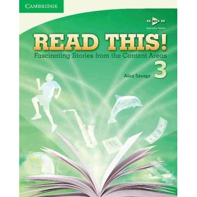 Read This! Level 3 Student's Book, Taschenbuch von Alice Savage, Cambridge University Press, 978-0-521-74793-6