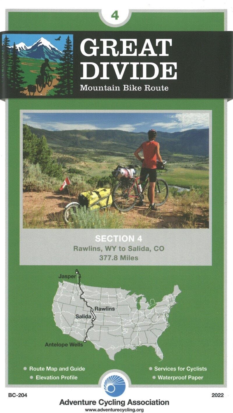 Great Divide Mountain Bike Route n° 4 -Silverthorne, Colorado - Platoro, Colorado (317 miles)   Adventure Cycling Association