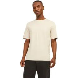 Jack & Jones T-Shirt Organic Basic in Beige-M