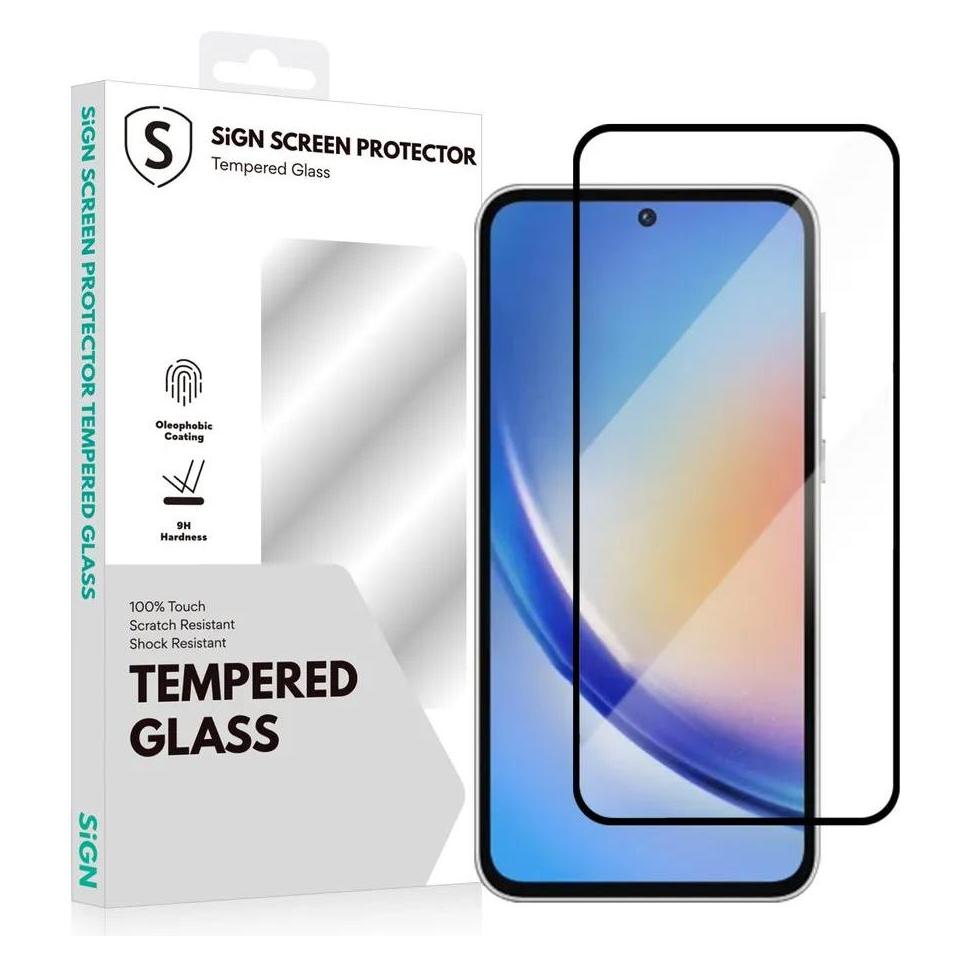 SIGN Screen protector in tempered glass for Samsung Galaxy A26 (Samsung Galaxy A26) (SN-CGA26)