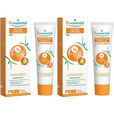 Puressentiel Gelenk & Muskel Gel 2x 2x60 ml