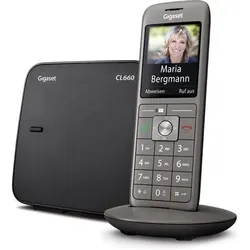 Gigaset CL660A, Telefon, Grau