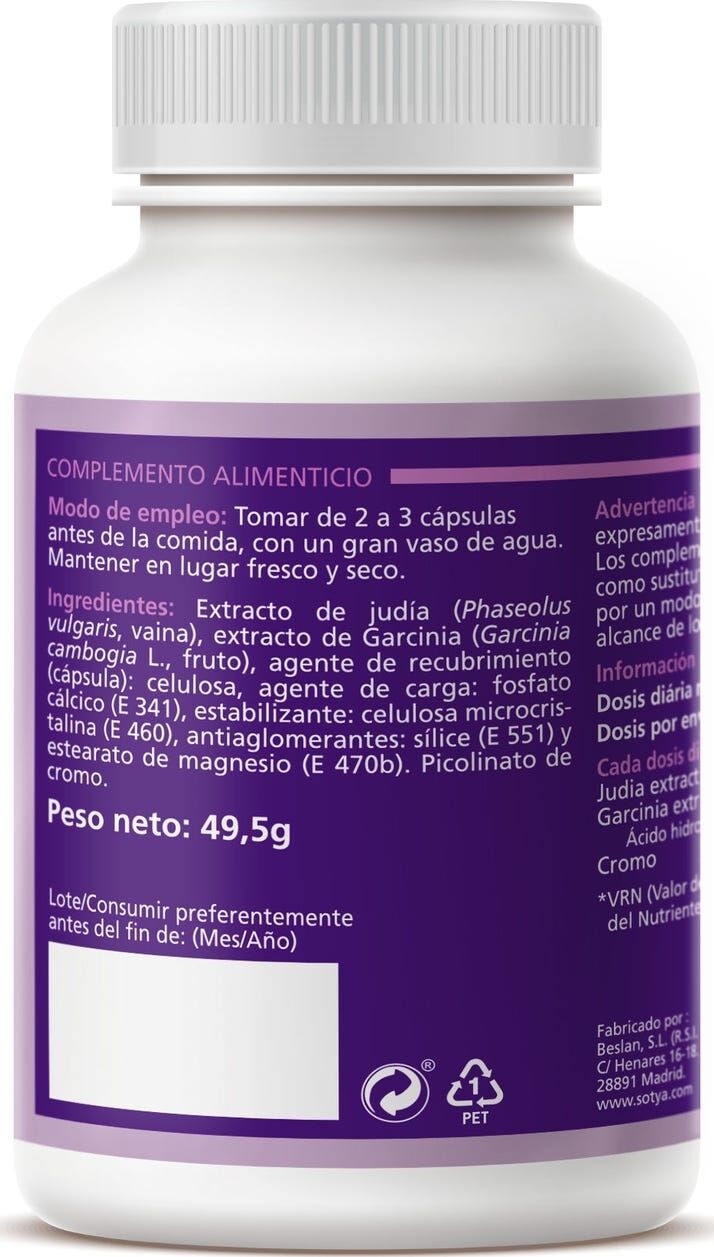 Sotya Carbo Blocker 550 mg 90 cápsulas