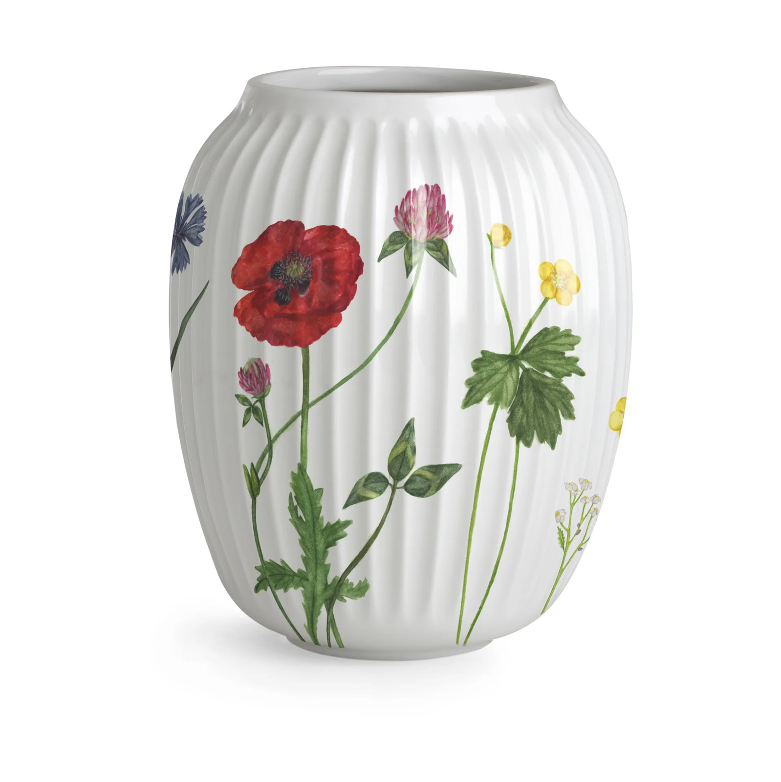 Kähler Hammershøi Summer vaas Wild flowers Hoogte: 21 cm