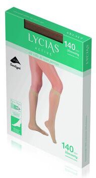 Lycias Meias de Descanso Active 140 Nudo Tam.3 Tamanho 3