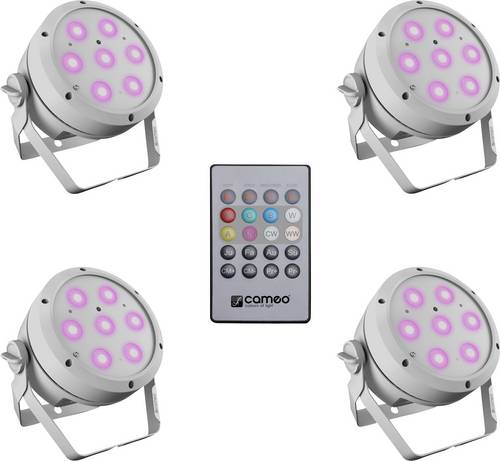 Cameo ROOT PAR 4 WH SET 1 LED-PAR-Scheinwerfer Anzahl LEDs (Details): 7 4W Weiß