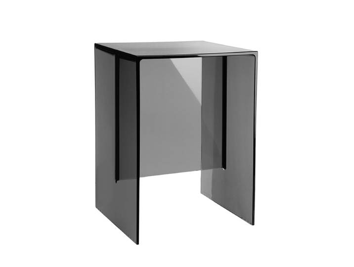 KARTELL by Laufen table tabouret MAX-BEAM (Fumé - PMMA transparent)