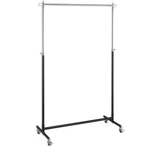 jankurtz Garderobenständer Boston, schwarz, aus Metall, 108-184 x 101 cm