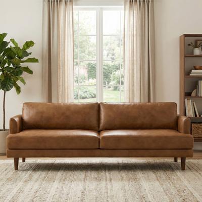 WYNDENHALL Chloris 90 inch Wide Mid-Century Modern Sofa