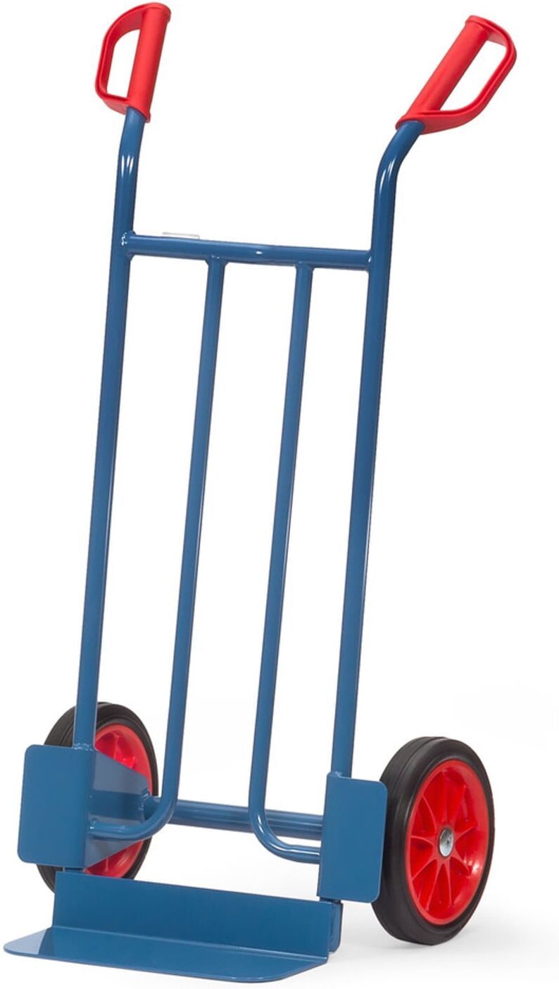 fetra Stahlrohr-Sackkarre B1115V - Vollgummibereifung Tragkraft 250 kg)
