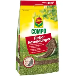 Compo Turbo-Rasendünger 5 kg für 130 m2
