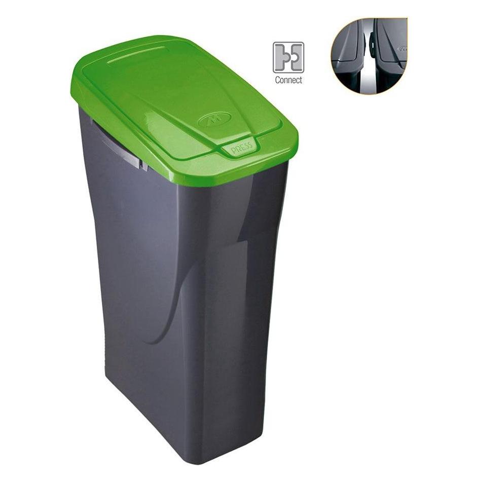 Mondex Mülltrenner mit grünem Deckel (25 l) (45288893)