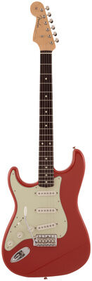 Fender MIJ Trad 60s Strat LH RW FRD Fiesta Red