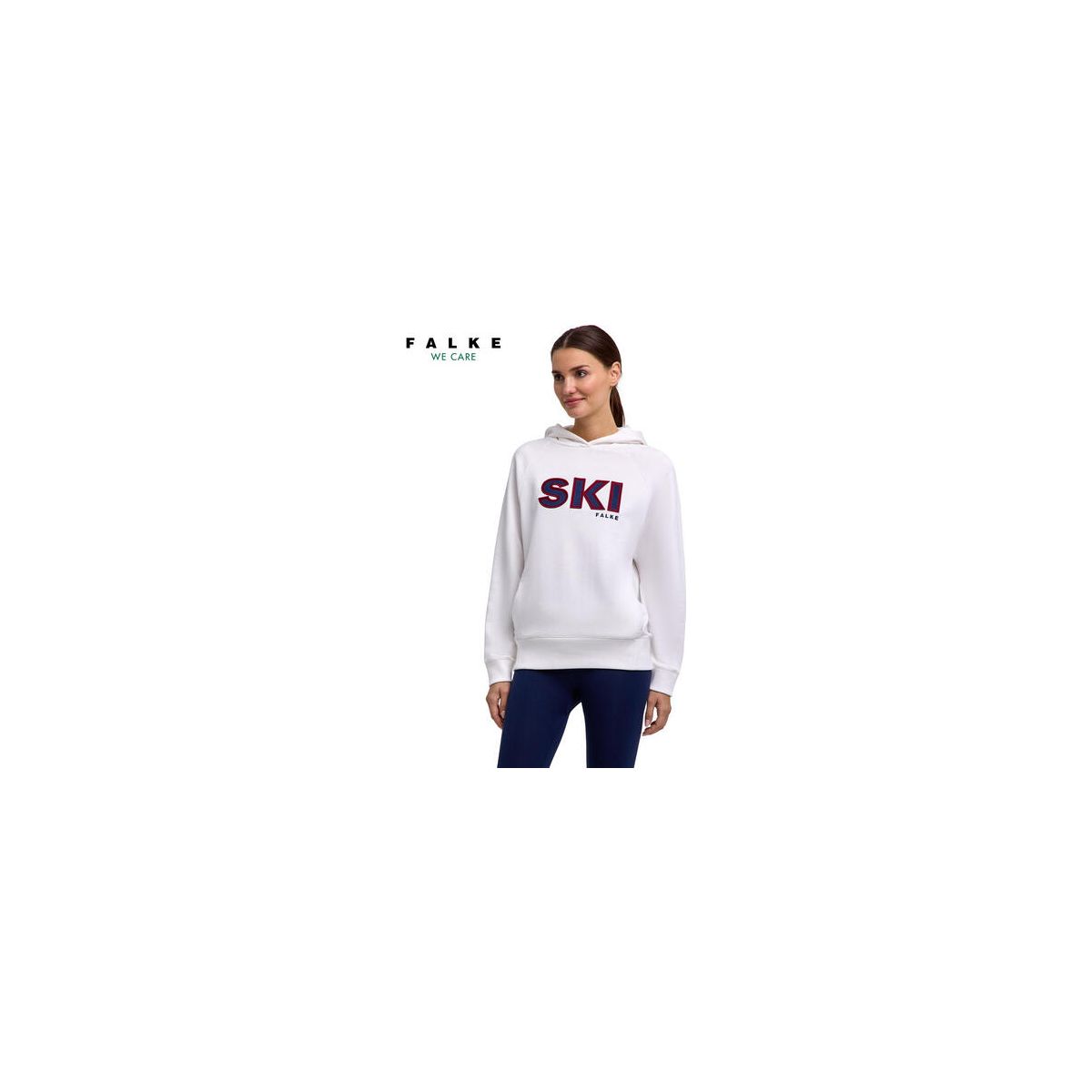 Falke Damen Skiing Hoodie off-white (2040) (2040) XL 37547-2040-XL