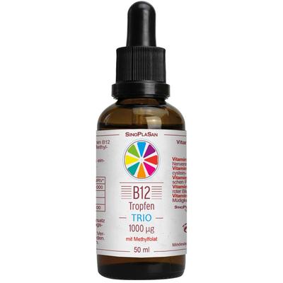 B12 Trio 1000 µg+5-MTHF Tropfen 50 ml
