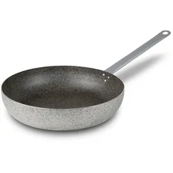 Mamù Bratpfanne mit langem Eisengriff, antihaftbeschichtet, Aluminium, PFOA-frei, kratzfest, Ø 34 cm
