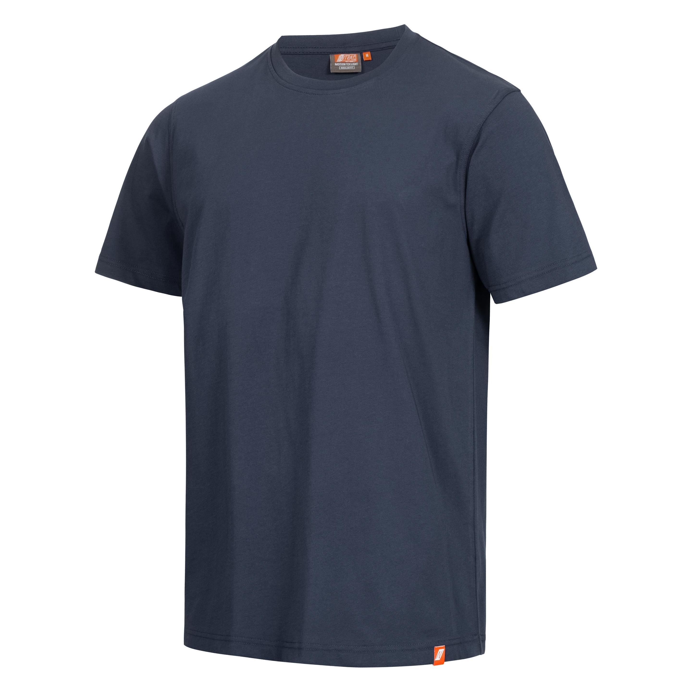 Nitras MOTION TEX LIGHT, T-Shirt, Kurzarm, marineblau (Farbcode: 2100), 160 g/qm, angenehmer Trageko (3XL, 4XL, L, M, S, XL, XS, XXL) (7005-2100 GR. XL)