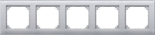 Merten Rahmen Abdeckung System M Aluminium 486560 1St.